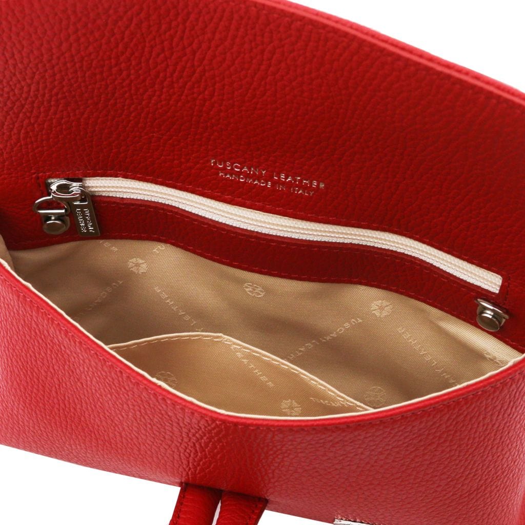 Leren handtassen TL Bag - Leren fold-overclutch | TL141990 San Rocco Italia