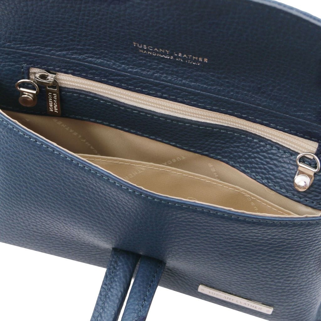 Leren handtassen TL Bag - Leren fold-overclutch | TL141990 San Rocco Italia