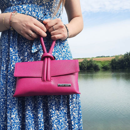 Leren handtassen TL Bag - Omslagclutch van leer | TL141990 San Rocco Italia