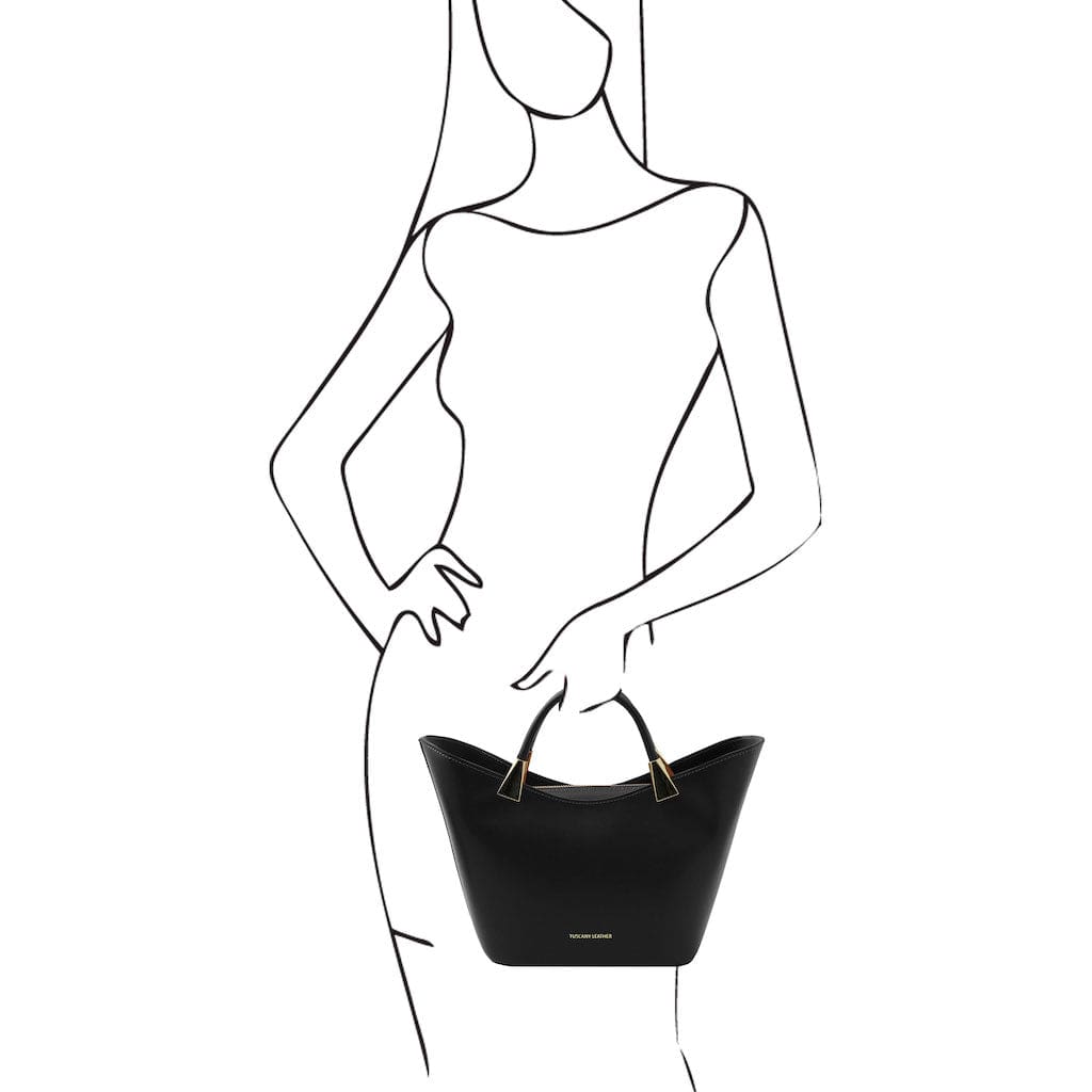 Leather handbags TL Bag - Italian leather handbag | TL142287 San Rocco Italia