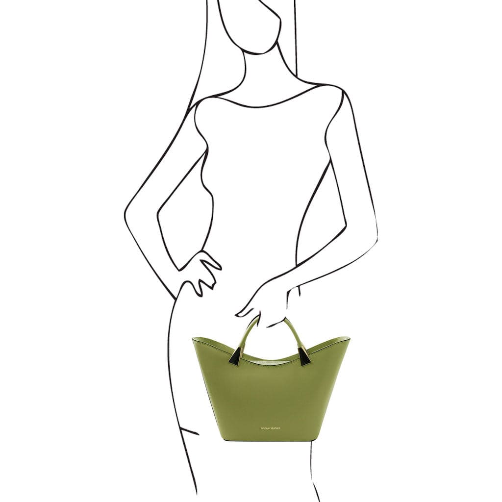 Leather handbags TL Bag - Italian leather handbag | TL142287 San Rocco Italia