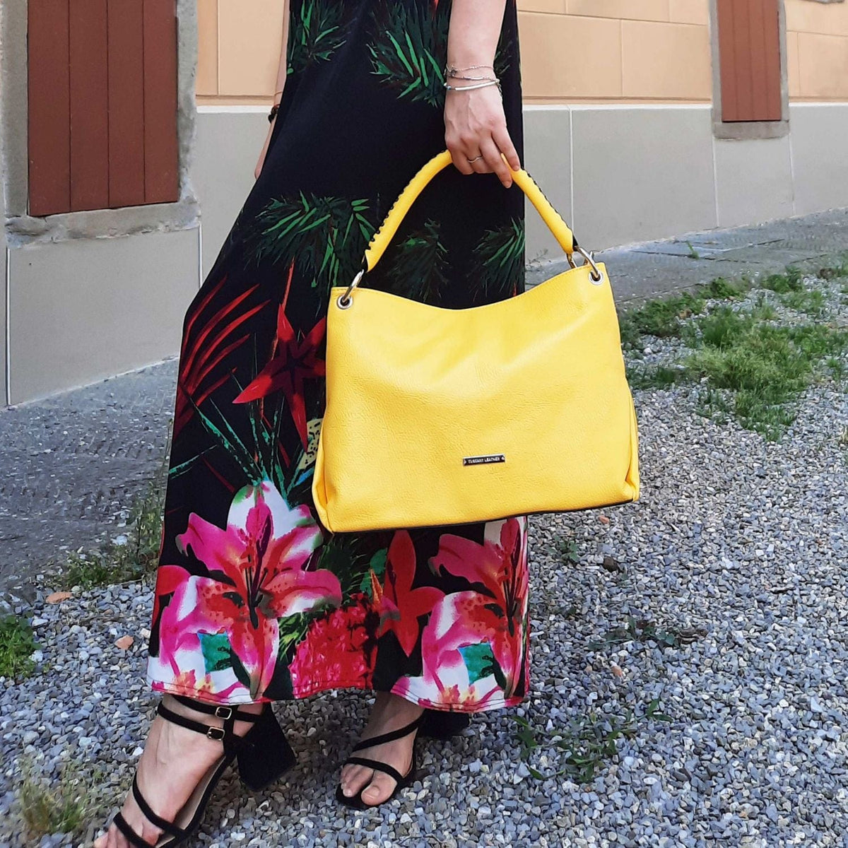 Leather handbags TL Bag - Soft Italian leather handbag | TL142087 San Rocco Italia