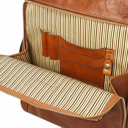 Bolsos de piel para portátil Bangkok - Mochila grande mate de piel para portátil | TL142336 San Rocco Italia