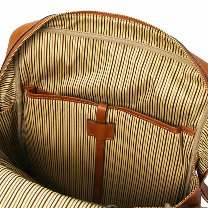 Bolsos de piel para portátil Bangkok - Mochila grande mate de piel para portátil | TL142336 San Rocco Italia