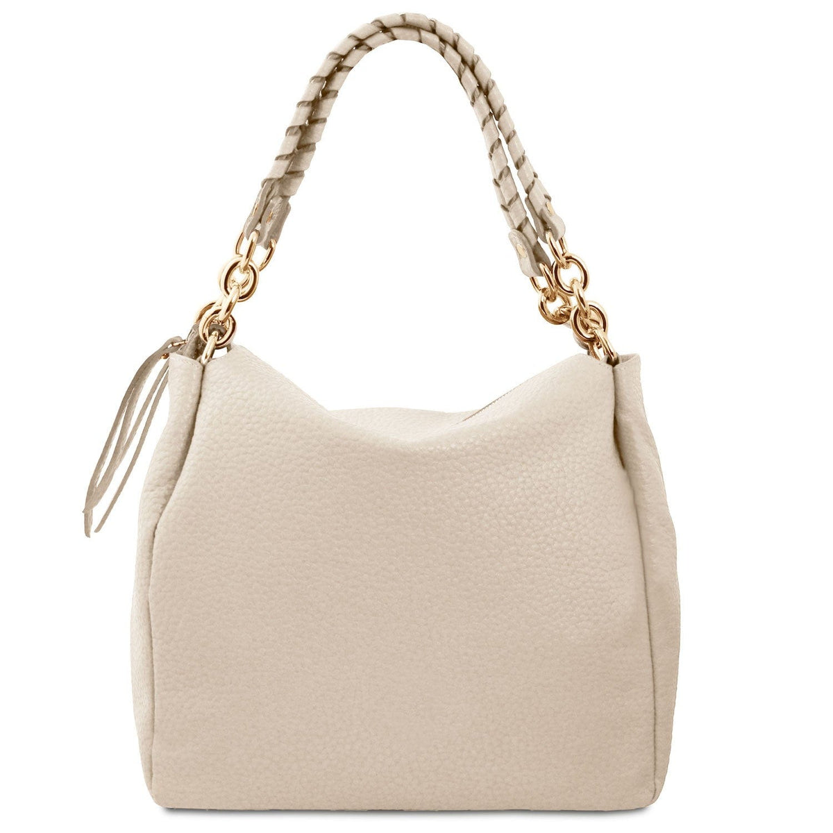 Leather shoulder bags Amy - Soft Italian leather shopping bag | TL142385 San Rocco Italia