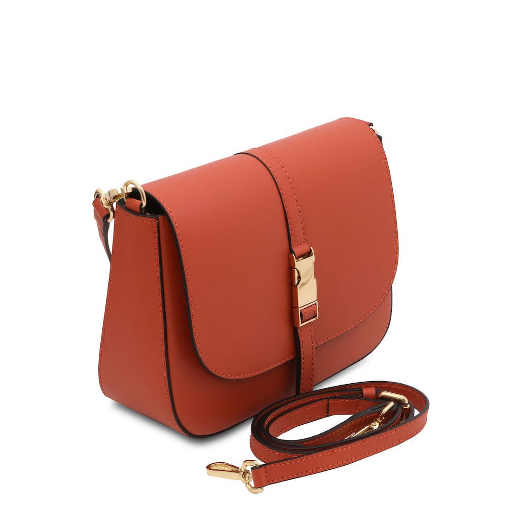 Leather shoulder bags Nausica - Italian leather shoulder bag | TL141598 San Rocco Italia