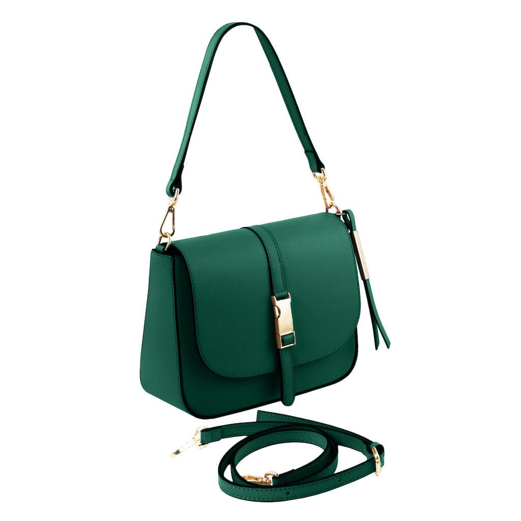 Leather shoulder bags Nausica - Italian leather shoulder bag | TL141598 San Rocco Italia