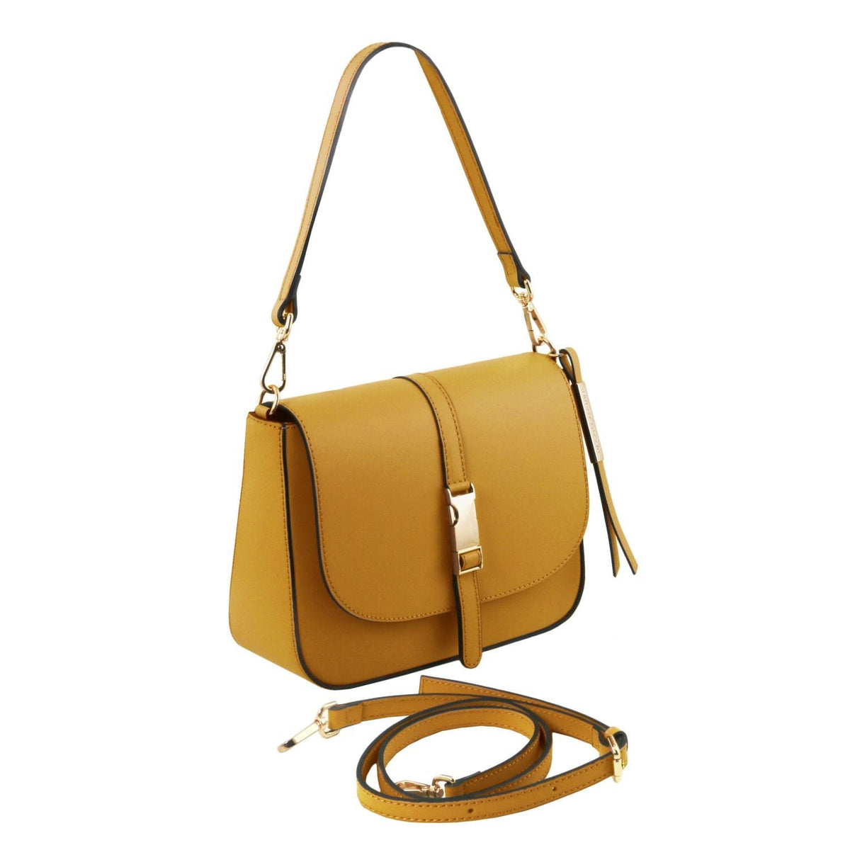 Nausica - Italian leather shoulder bag | TL141598 - Premium Leather shoulder bags - Shop now at San Rocco Italia