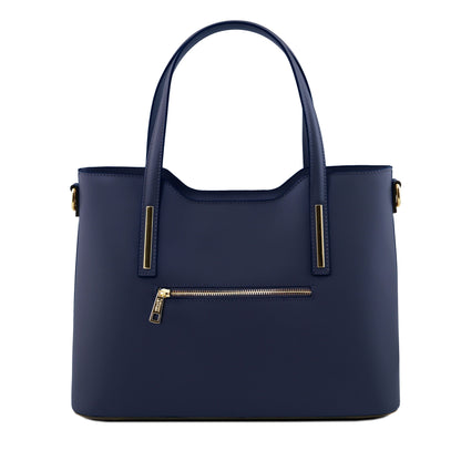 Borse a spalla in pelle Olimpia - Borsa tote in pelle italiana | TL141412 San Rocco Italia