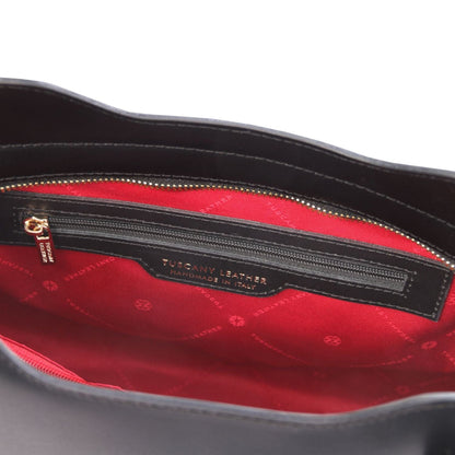 Borse a spalla in pelle Olimpia - Borsa tote in pelle italiana | TL141412 San Rocco Italia
