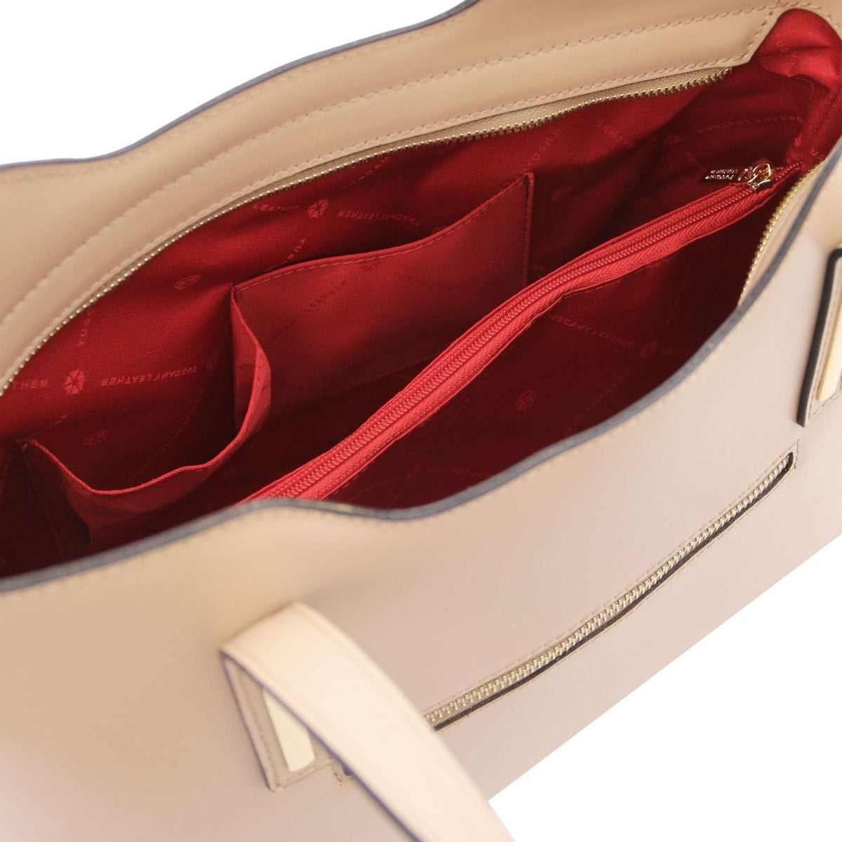 Borse a spalla in pelle Olimpia - Borsa tote in pelle italiana | TL141412 San Rocco Italia