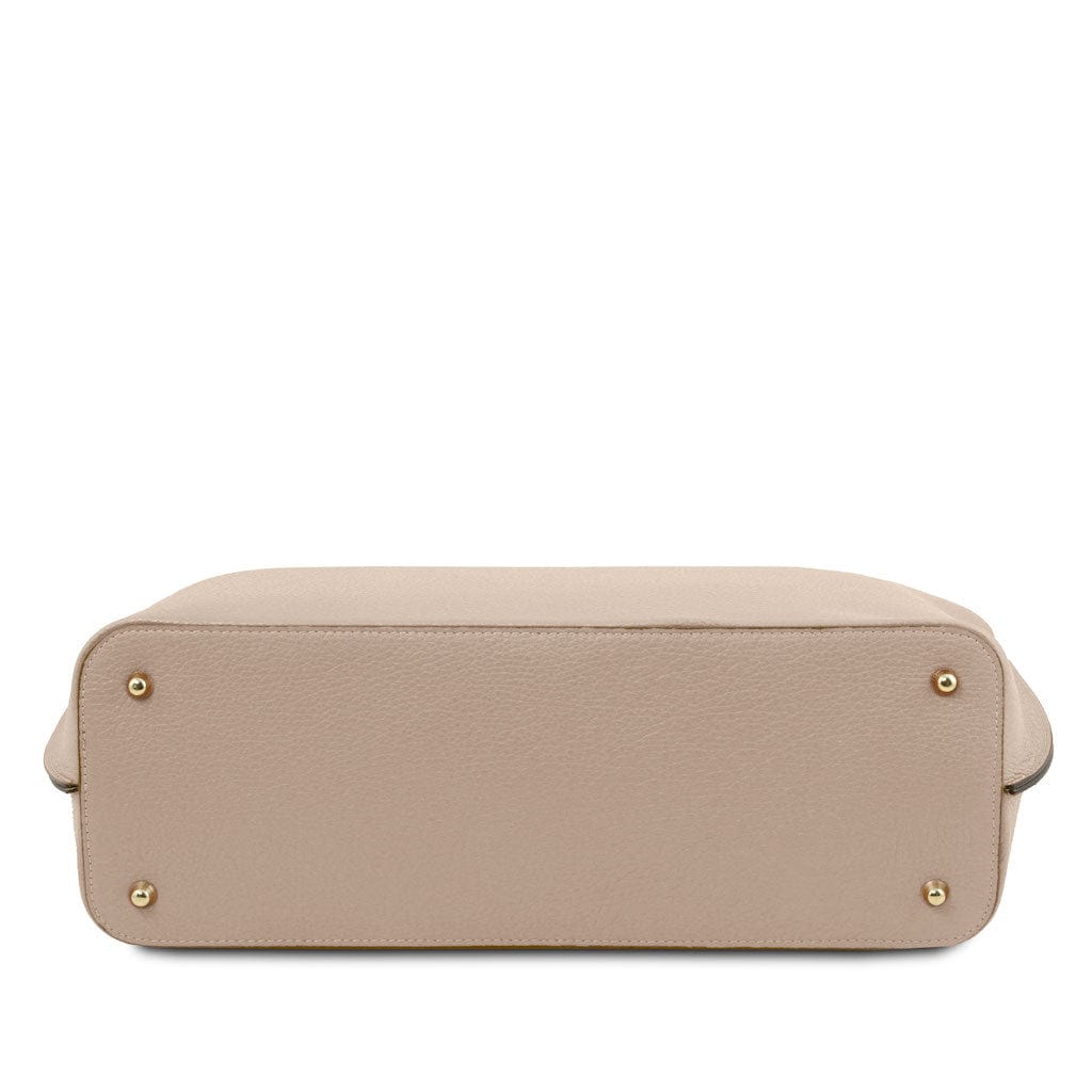 Leather shoulder bags TL Bag - Leather shopping bag | TL141828 San Rocco Italia