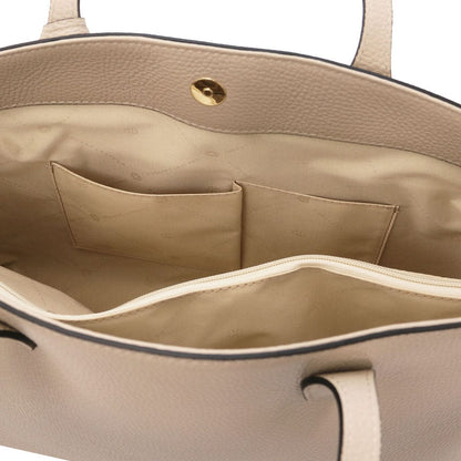 Leather shoulder bags TL Bag - Leather shopping bag | TL141828 San Rocco Italia