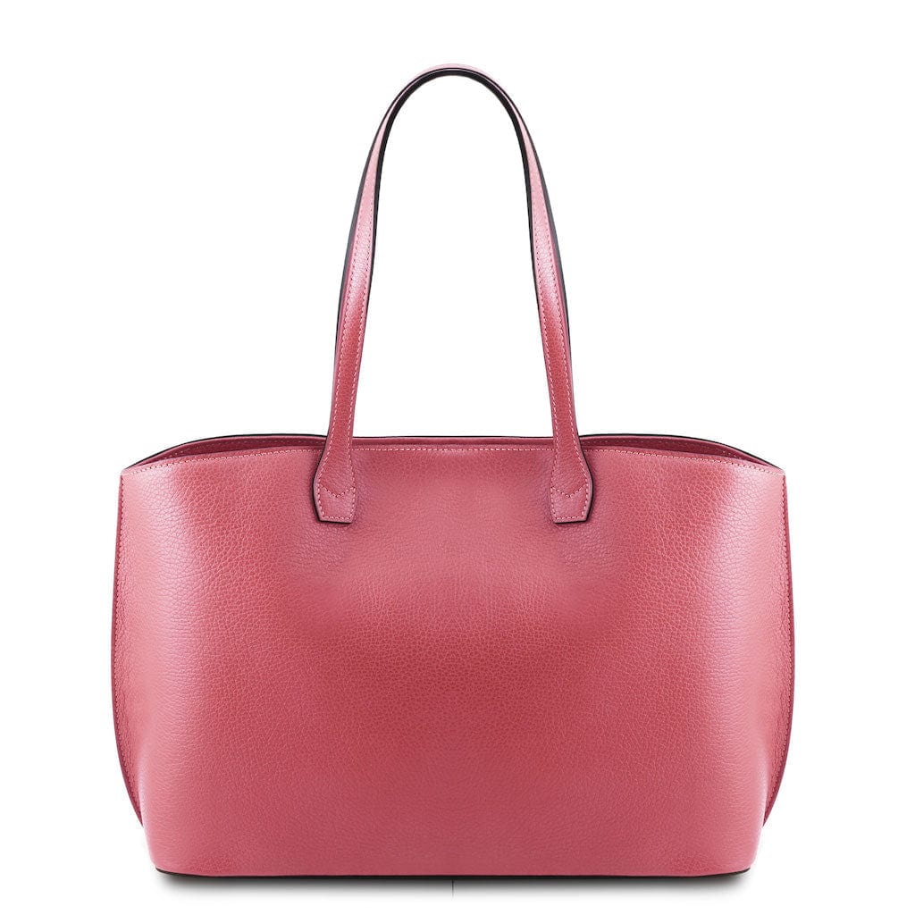 Leather shoulder bags TL Bag - Leather shopping bag | TL141828 San Rocco Italia