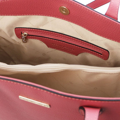 Leather shoulder bags TL Bag - Leather shopping bag | TL141828 San Rocco Italia