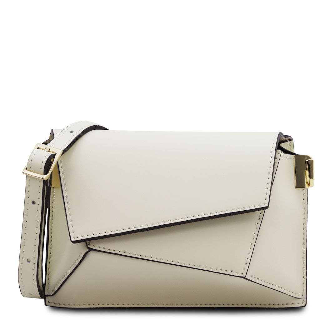 Leather shoulder bags Beige TL Bag - Leather shoulder bag  | TL142253 San Rocco Italia