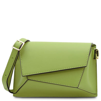 Leather shoulder bags Green TL Bag - Leather shoulder bag  | TL142253 San Rocco Italia