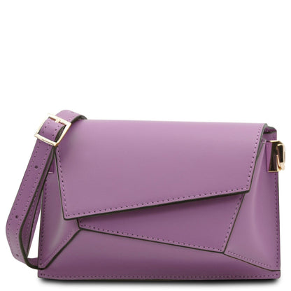 Leather shoulder bags Lilac TL Bag - Leather shoulder bag  | TL142253 San Rocco Italia