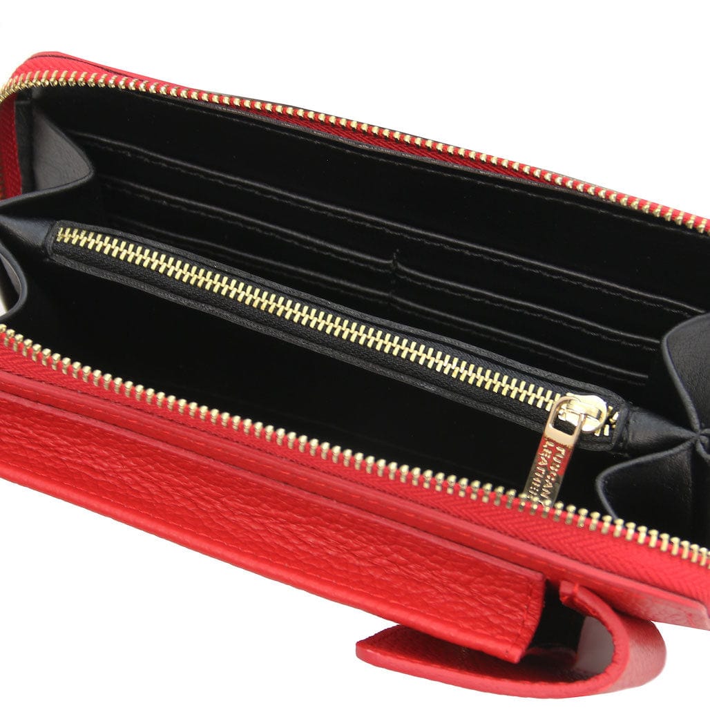 Bolsos de hombro de piel TL Bag - Cartera de piel con correa y compartimento para móvil | TL142323 San Rocco Italia