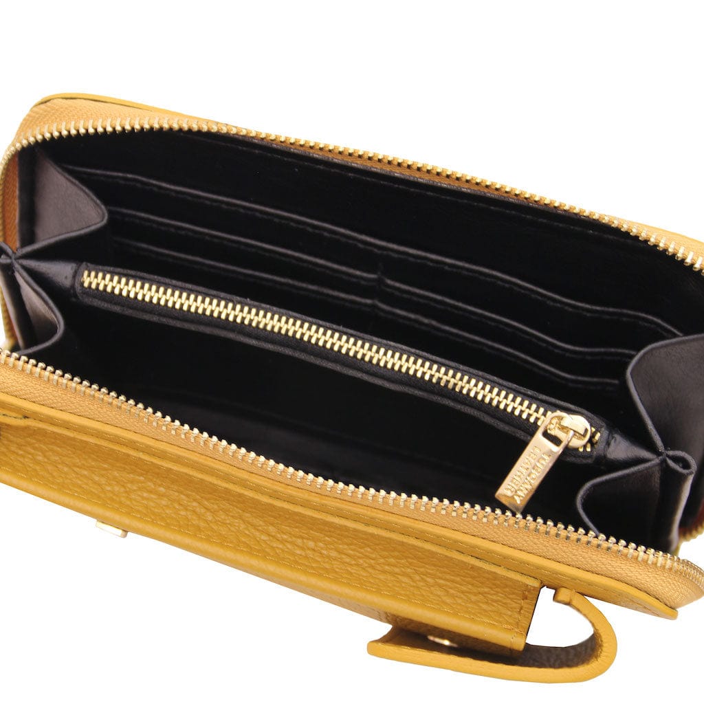 Bolsos de hombro de piel TL Bag - Cartera de piel con correa y compartimento para móvil | TL142323 San Rocco Italia