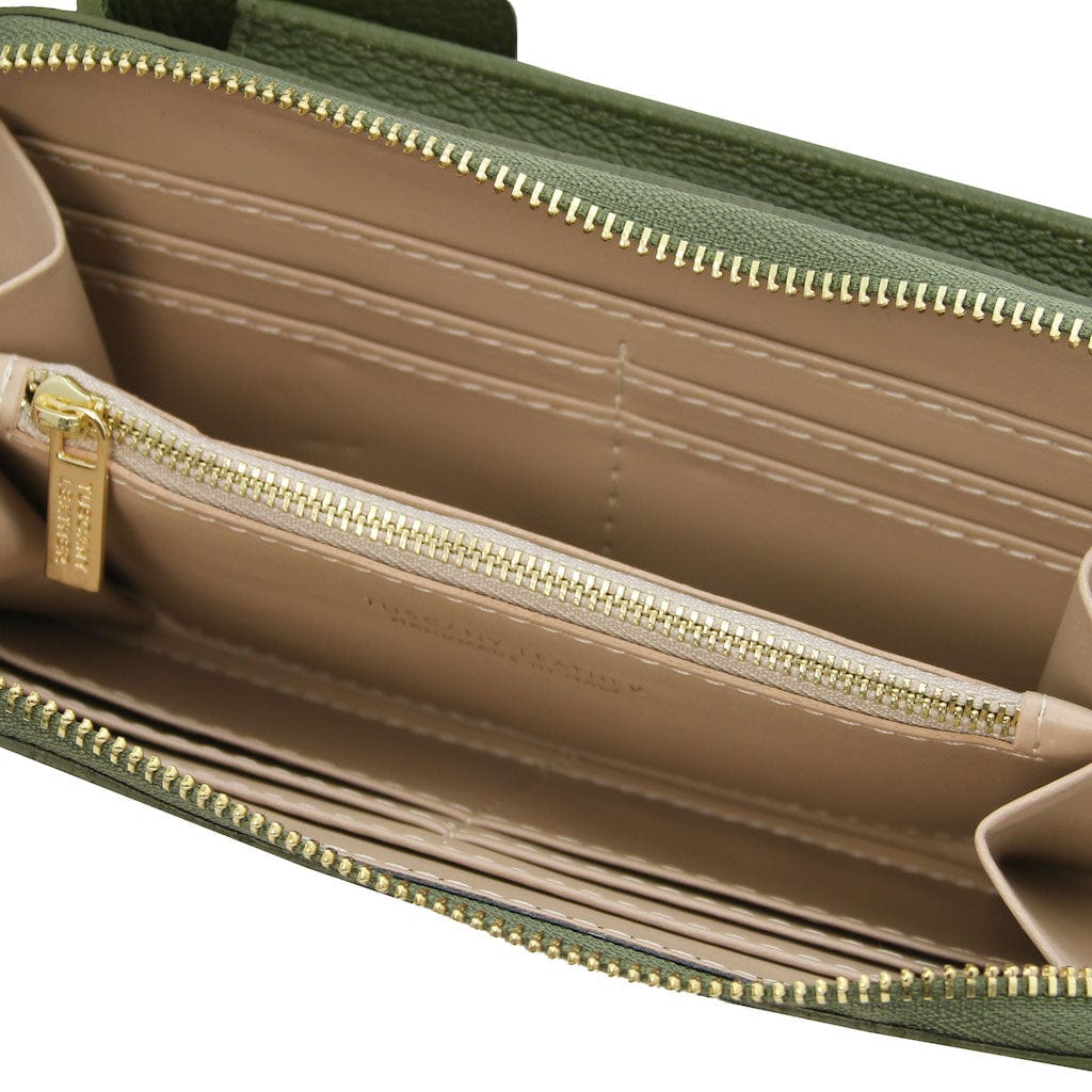 Bolsos de hombro de piel TL Bag - Cartera de piel con correa y compartimento para móvil | TL142323 San Rocco Italia