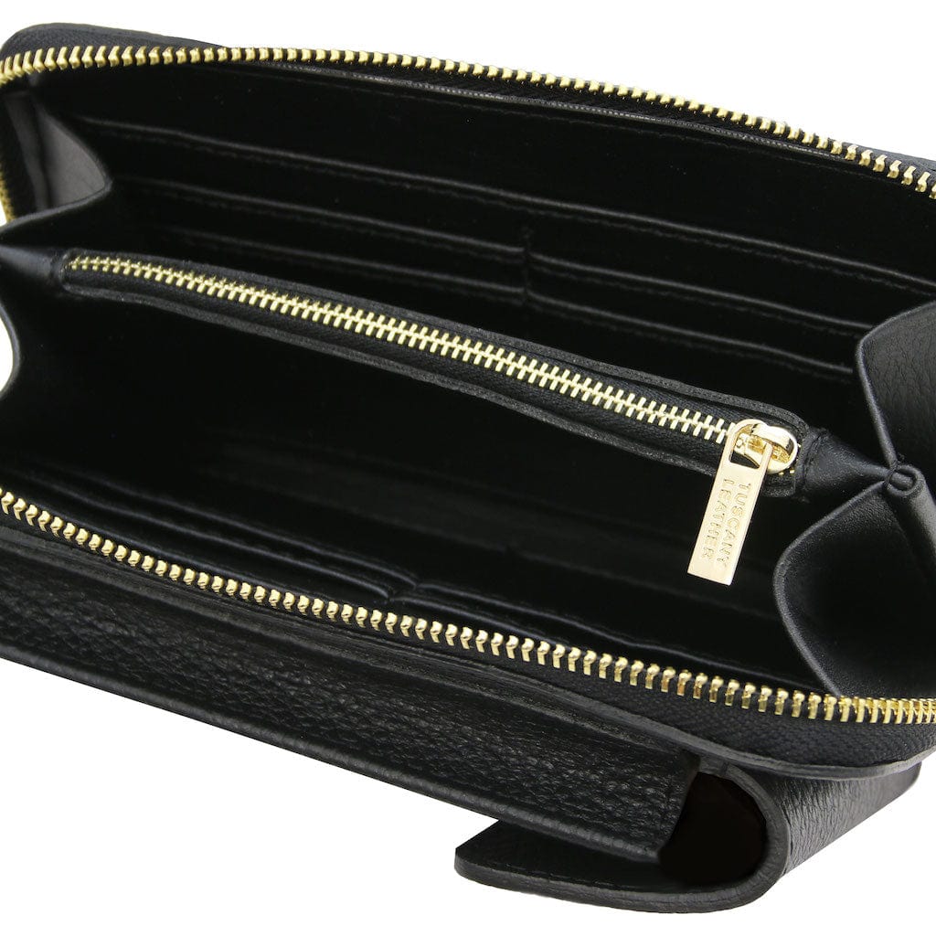 Bolsos de hombro de piel TL Bag - Cartera de piel con correa y compartimento para móvil | TL142323 San Rocco Italia
