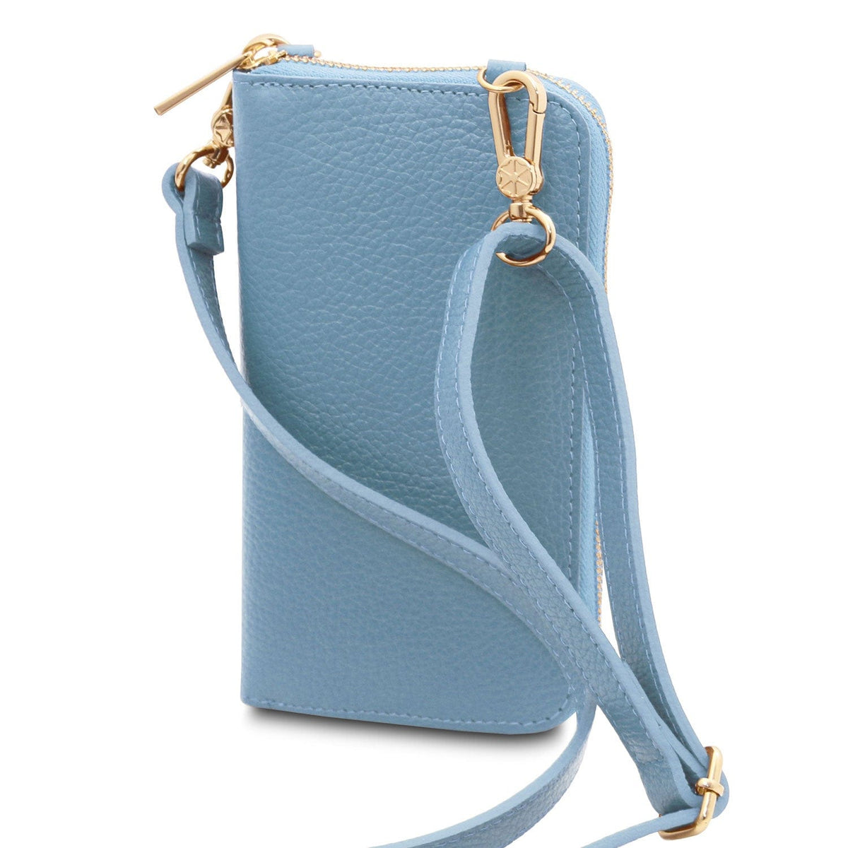 Bolsos de hombro de piel TL Bag - Cartera de piel con correa y compartimento para móvil | TL142323 San Rocco Italia