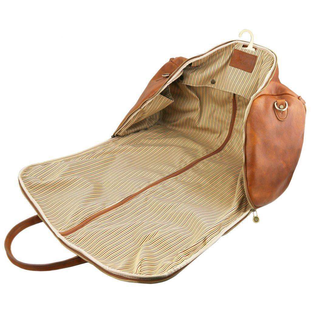 Bolsas de viaje de piel Antigua - Bolsa de viaje/portatrajes de piel | TL142341 San Rocco Italia
