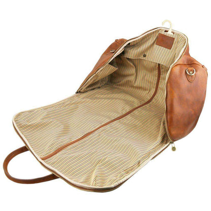 Bolsas de viaje de piel Antigua - Bolsa de viaje/portatrajes de piel | TL142341 San Rocco Italia
