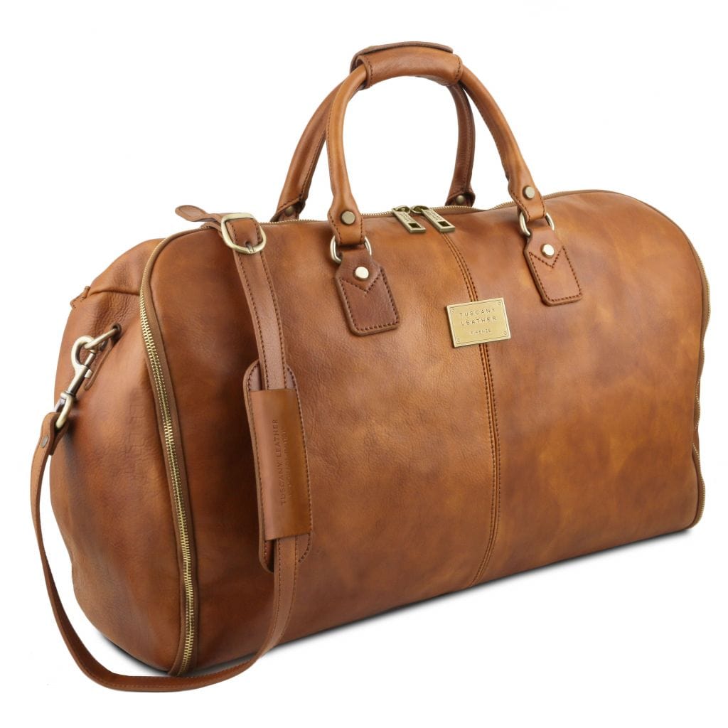 Bolsas de viaje de piel Antigua - Bolsa de viaje/portatrajes de piel | TL142341 San Rocco Italia