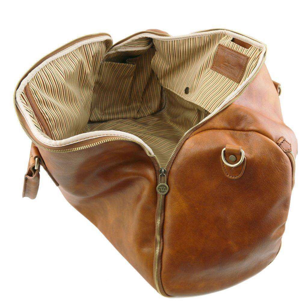 Bolsas de viaje de piel Antigua - Bolsa de viaje/portatrajes de piel | TL142341 San Rocco Italia