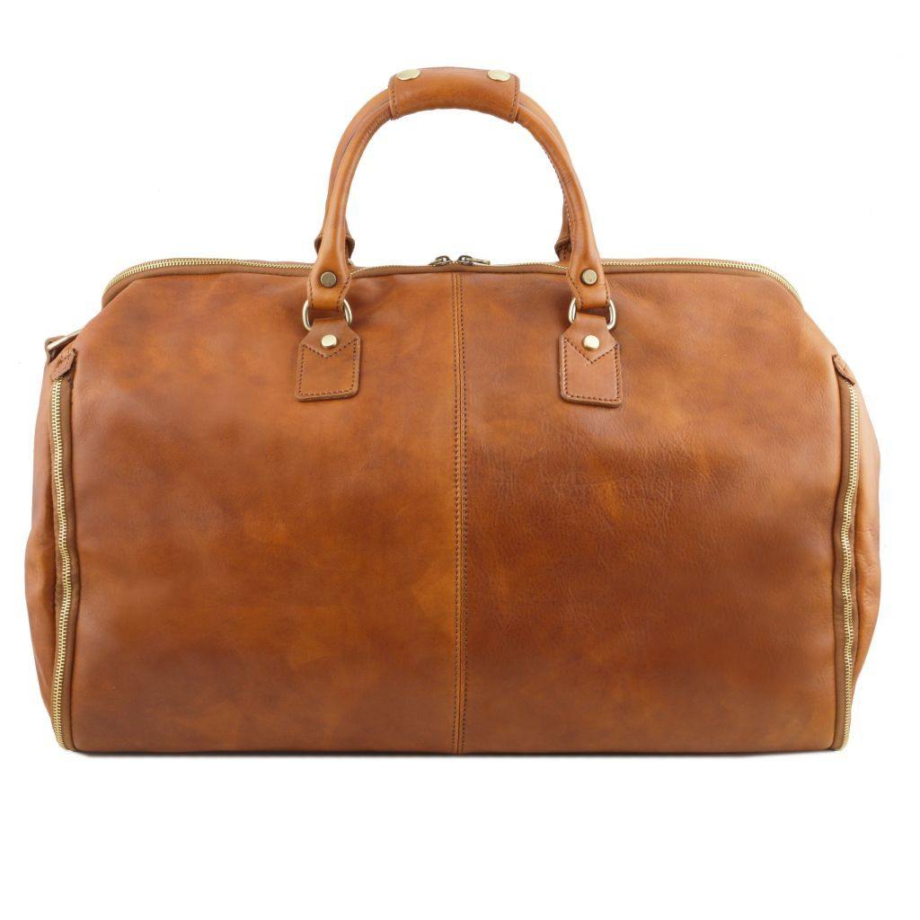 Bolsas de viaje de piel Antigua - Bolsa de viaje/portatrajes de piel | TL142341 San Rocco Italia