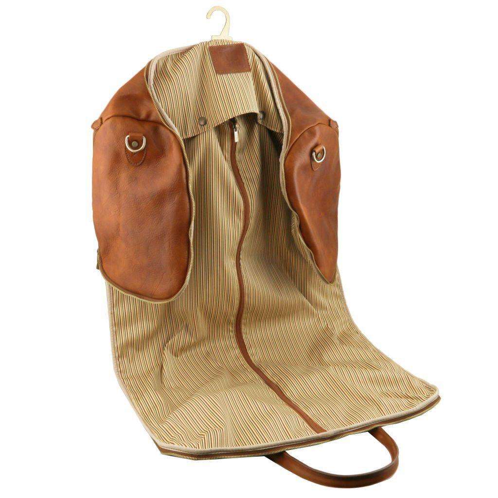 Bolsas de viaje de piel Antigua - Bolsa de viaje/portatrajes de piel | TL142341 San Rocco Italia