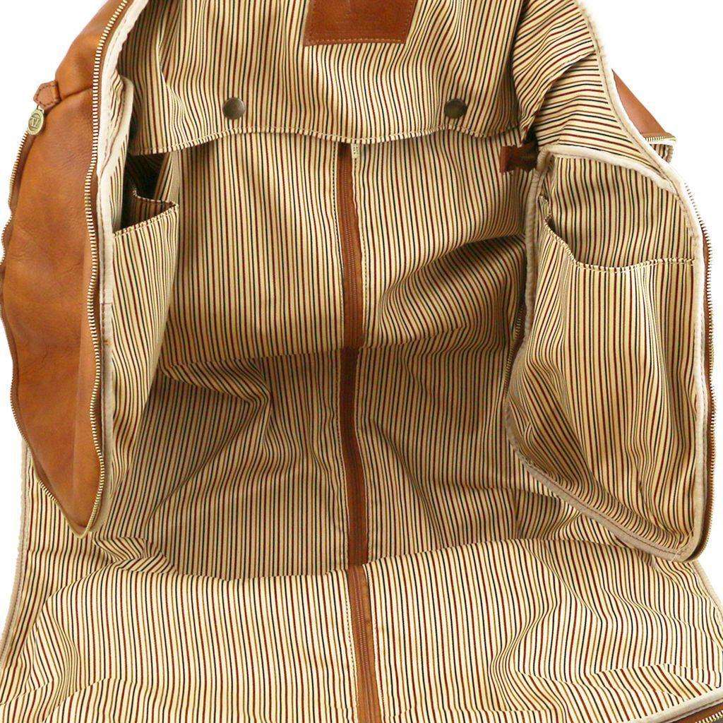 Bolsas de viaje de piel Antigua - Bolsa de viaje/portatrajes de piel | TL142341 San Rocco Italia