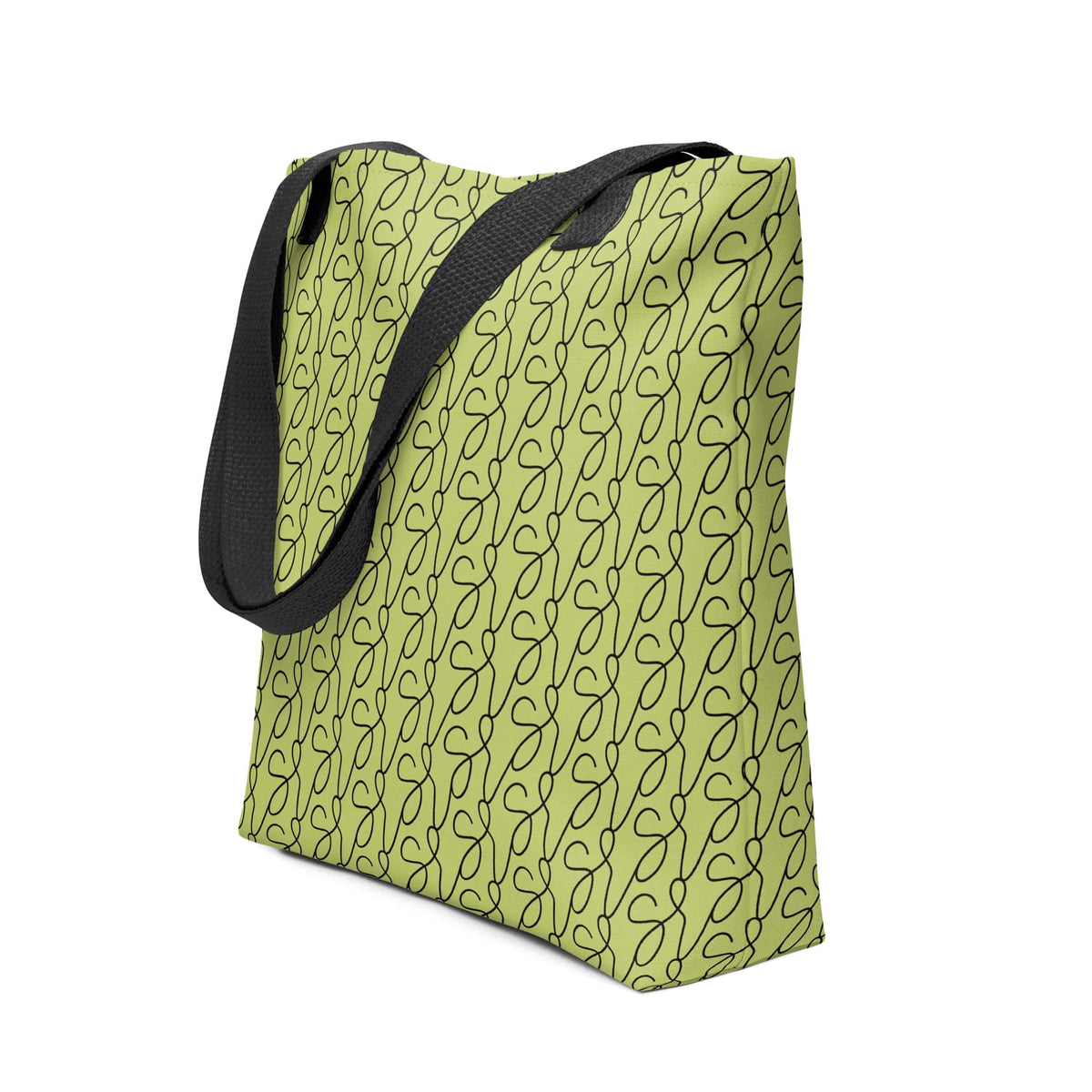 Mala tote com logótipo verde-azeitona San Rocco Italia