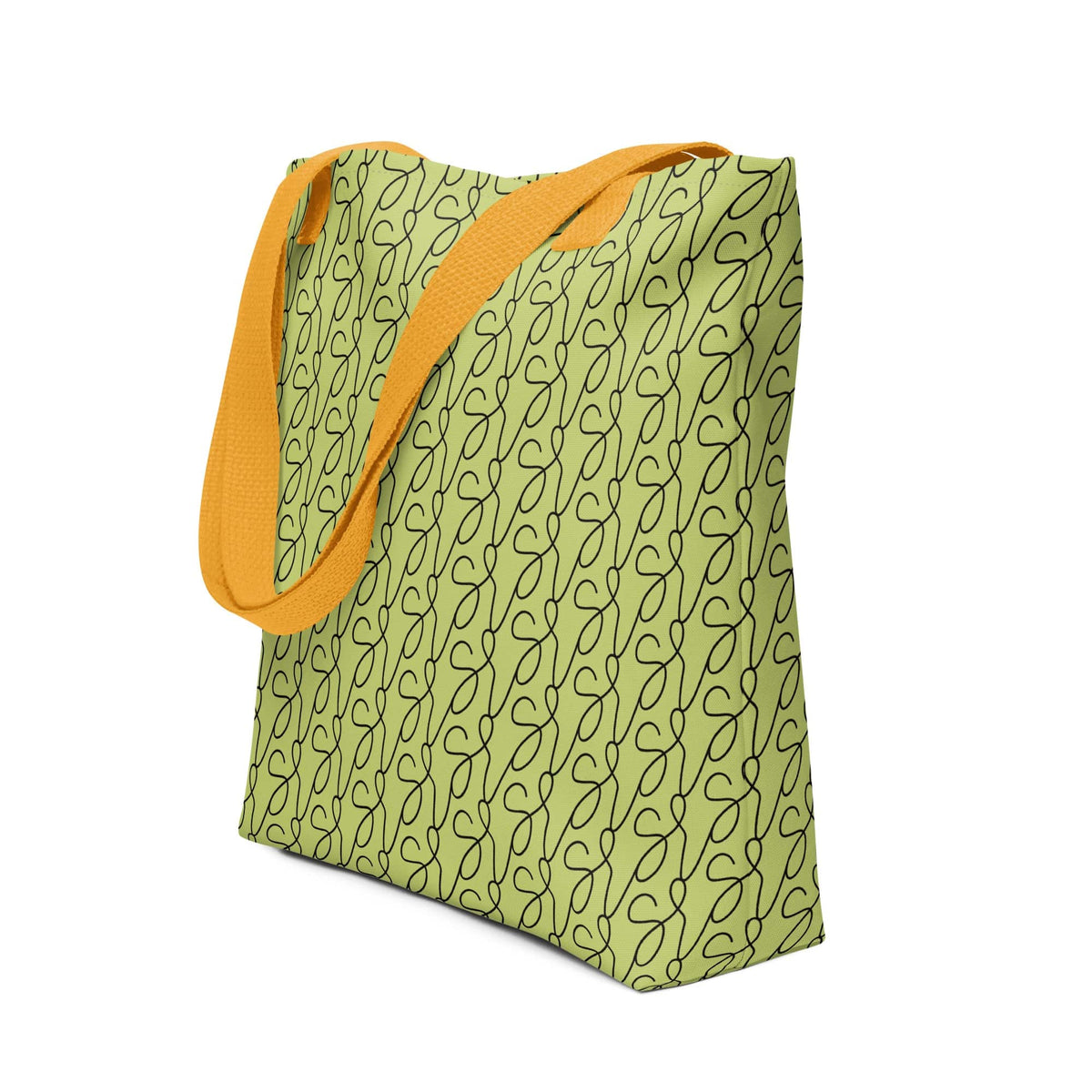 Mala tote com logótipo verde-azeitona San Rocco Italia