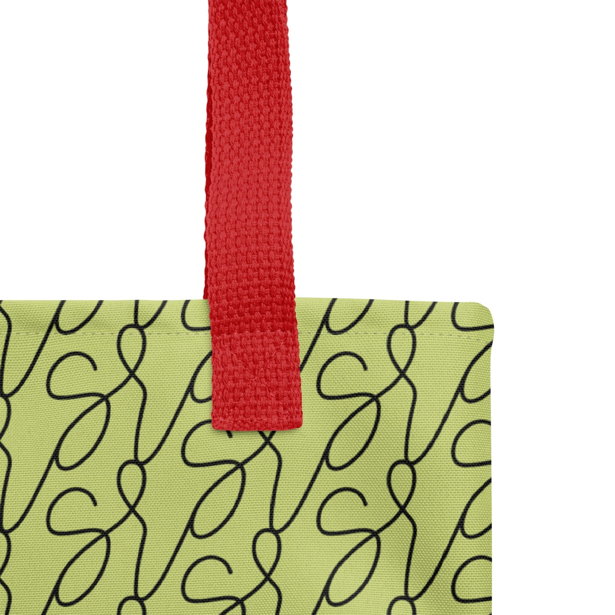 Mala tote com logótipo verde-azeitona San Rocco Italia