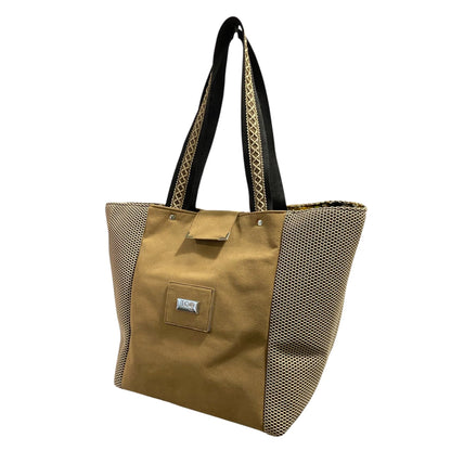 Borsa a rete color sabbia