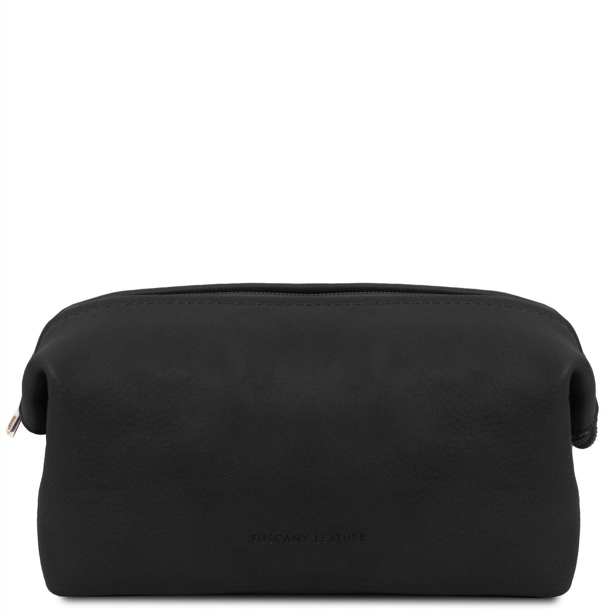 Travel leather accessories Black Smarty - Leather toiletry bag - Small size | TL141220 San Rocco Italia