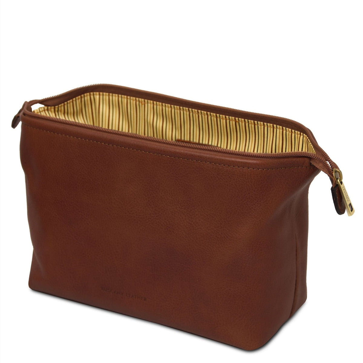 Travel leather accessories Smarty - Leather toiletry bag - Small size | TL141220 San Rocco Italia