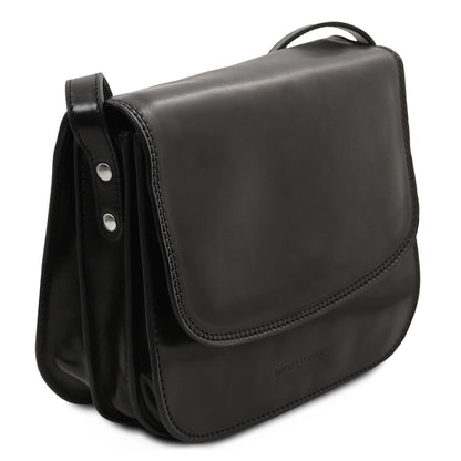 Greta - leather saddle bag | TL141958