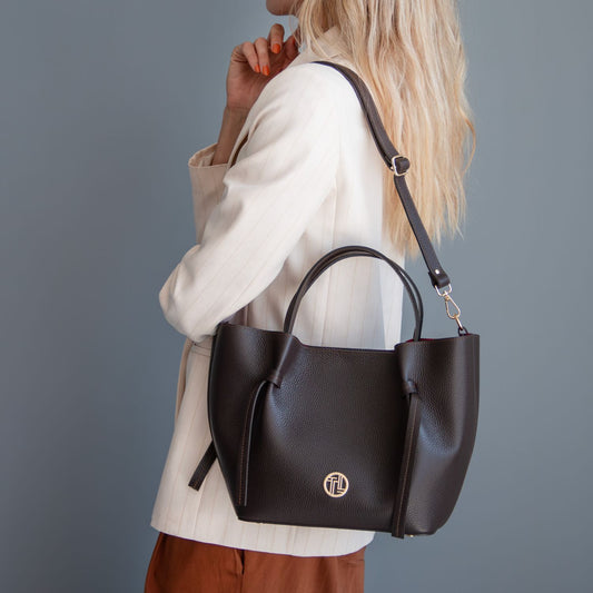 Legame - Italian leather shopping bag - Large size | TL142481