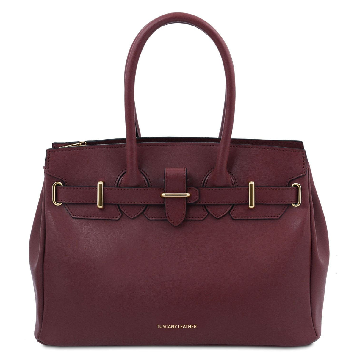 Leather handbags Bordeaux TL Bag - Leather handbag | TL142174 San Rocco Italia
