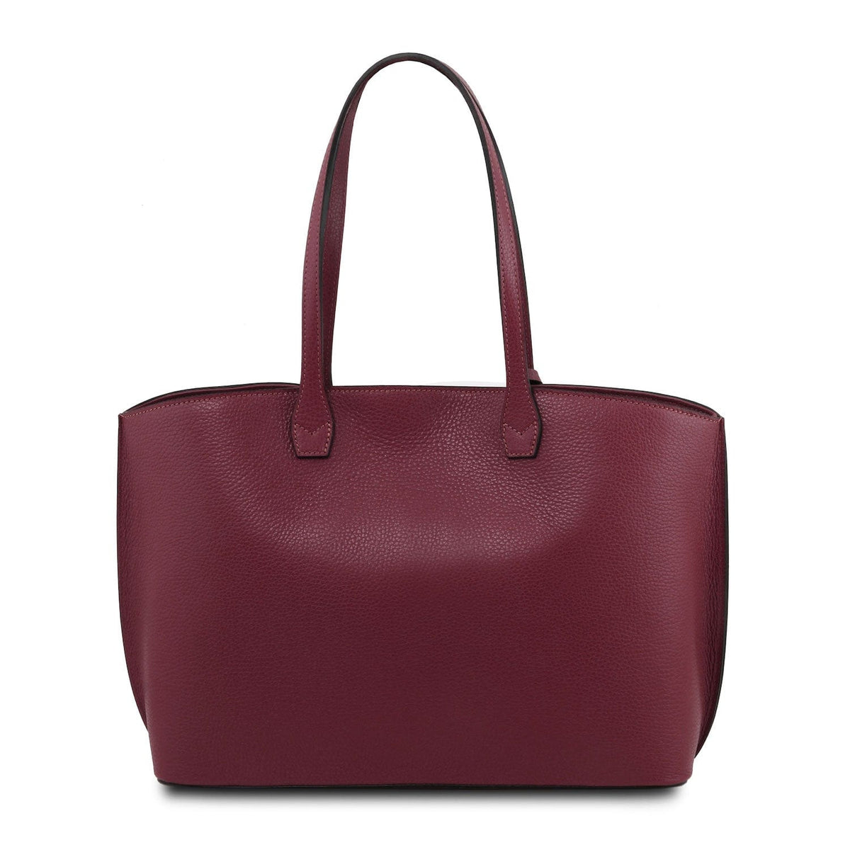 Leather shoulder bags TL Bag - Leather shopping bag | TL141828 San Rocco Italia