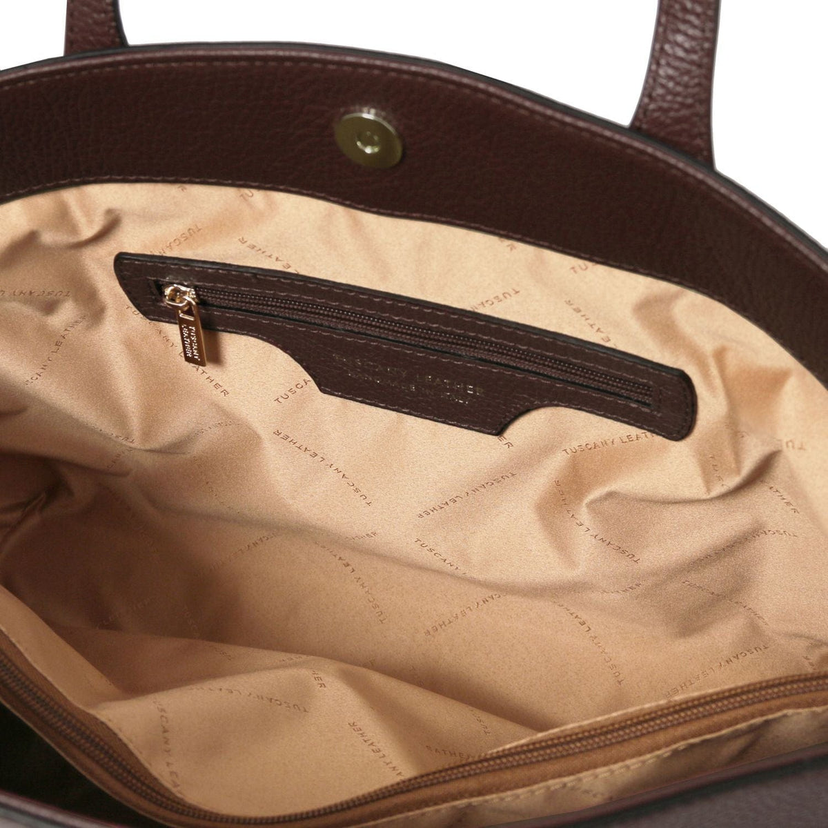 Leather shoulder bags TL Bag - Leather shopping bag | TL141828 San Rocco Italia