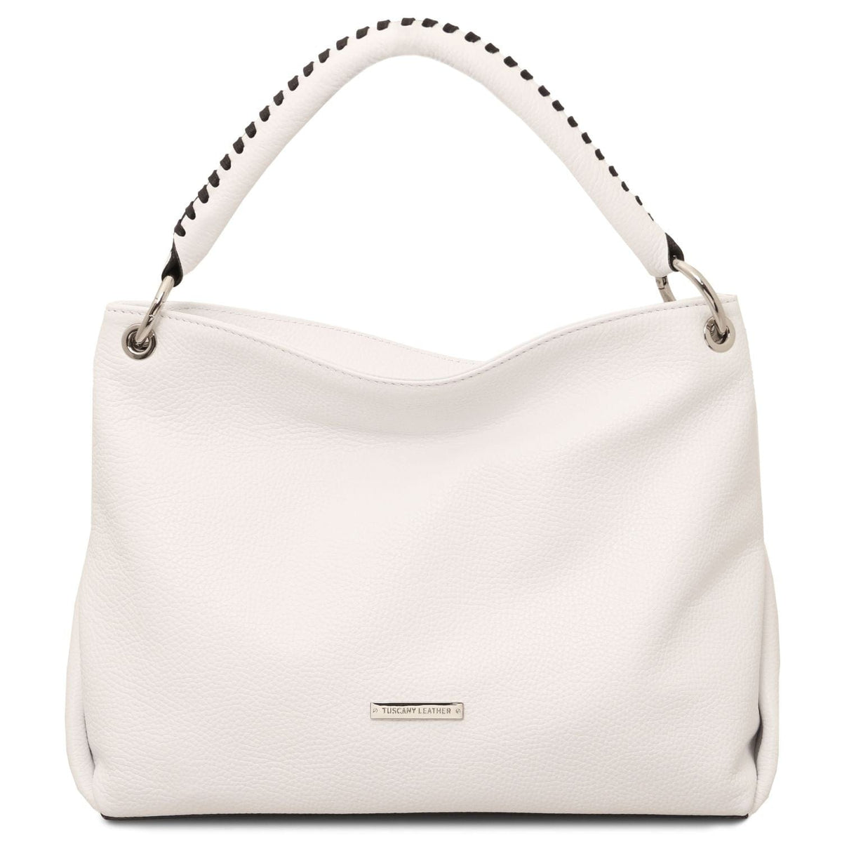 Leather handbags White TL Bag - Soft Italian leather handbag | TL142087 San Rocco Italia