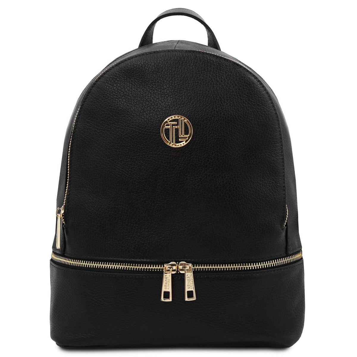 Leather backpacks for women Black TL Bag - Soft leather backpack | TL142280 San Rocco Italia