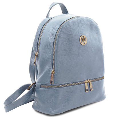 Leather backpacks for women TL Bag - Soft leather backpack | TL142280 San Rocco Italia