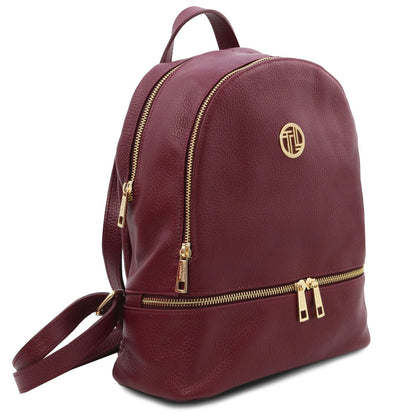 Leather backpacks for women TL Bag - Soft leather backpack | TL142280 San Rocco Italia