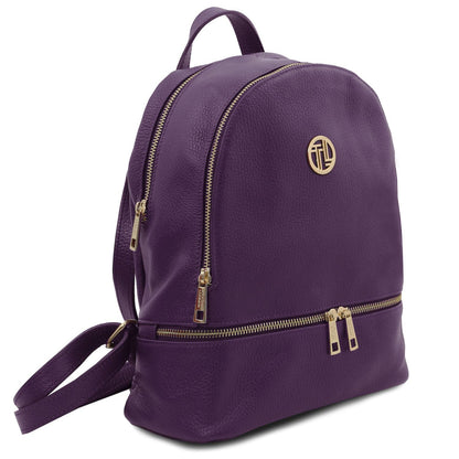 Leather backpacks for women TL Bag - Soft leather backpack | TL142280 San Rocco Italia